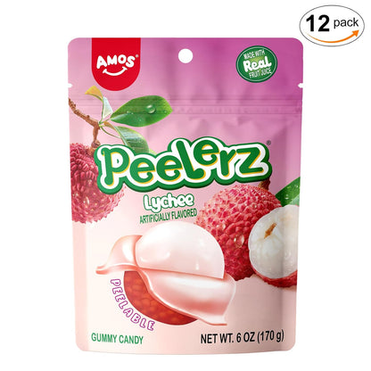 PEELERZ Lychee Peelable Gummy Candy