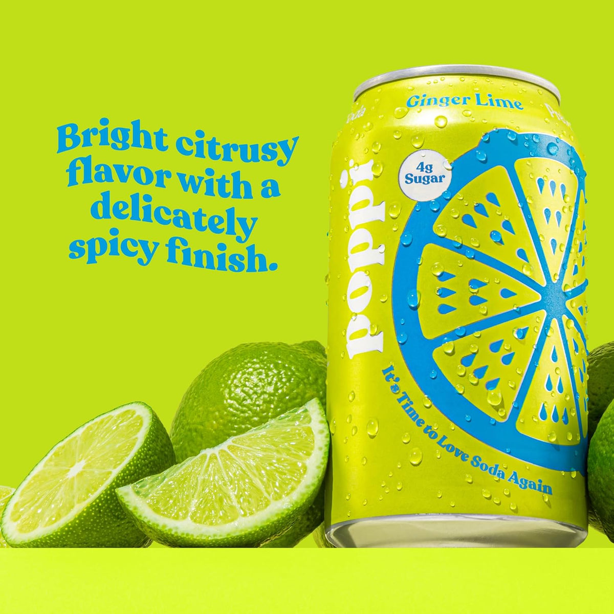 POPPI Ginger Lime Soda