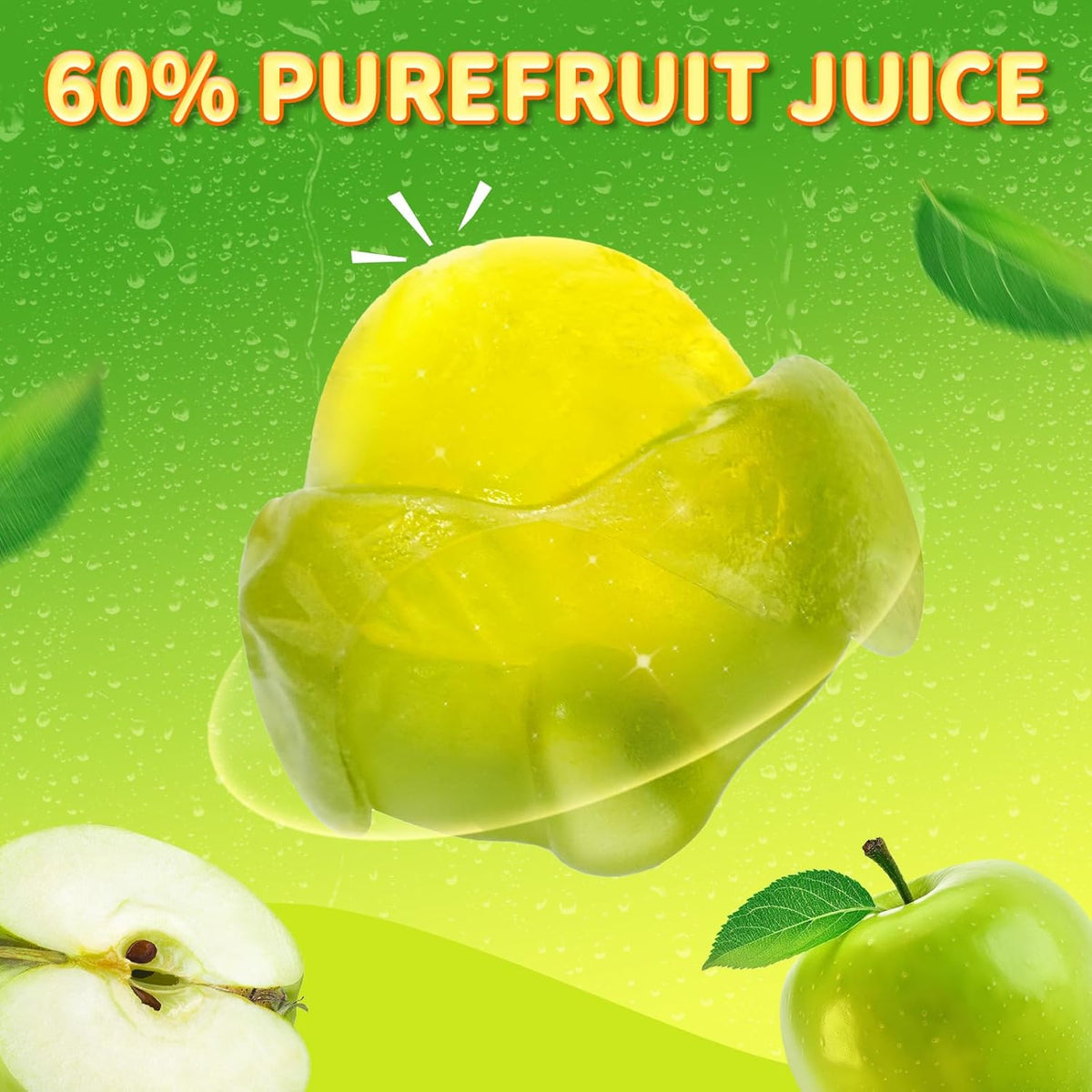 PEELERZ Green Apple Peelable Gummy Candy