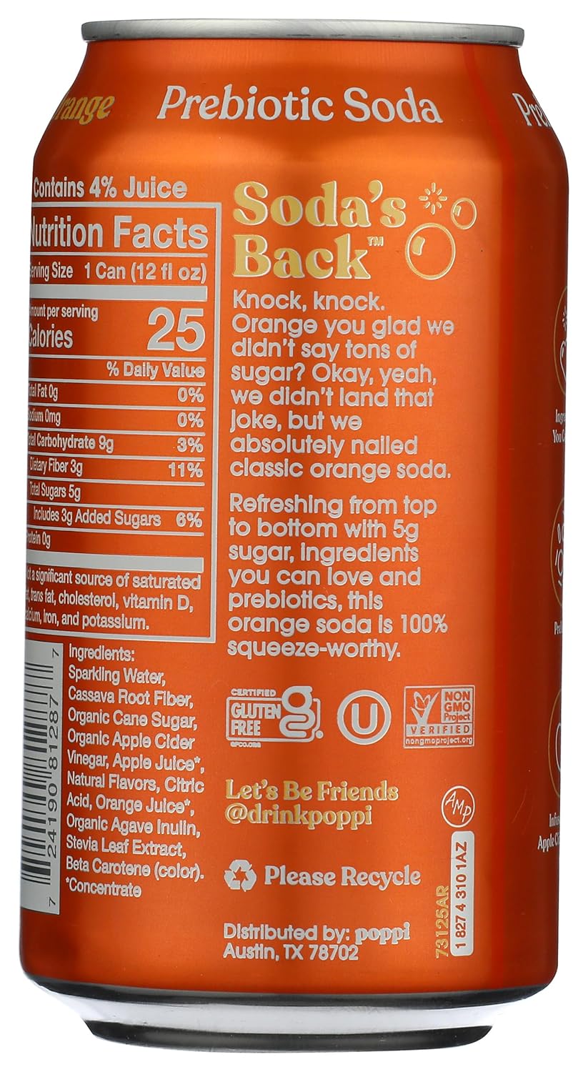 POPPI Orange Soda