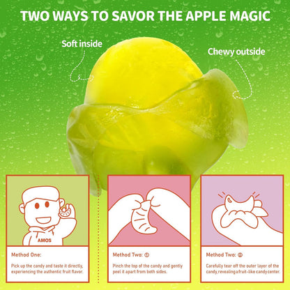 PEELERZ Green Apple Peelable Gummy Candy