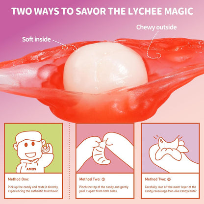 PEELERZ Lychee Peelable Gummy Candy