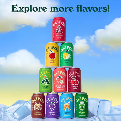OLIPOP Lemon Lime Soda