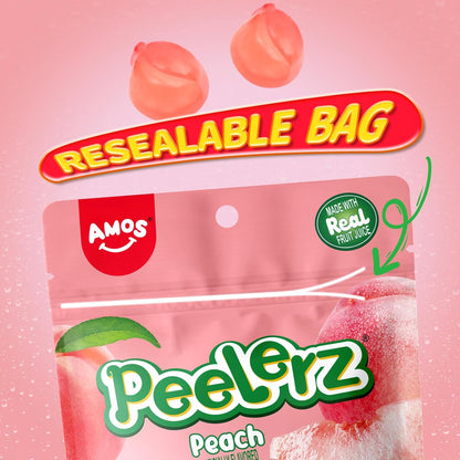PEELERZ Peach Peelable Gummy Candy