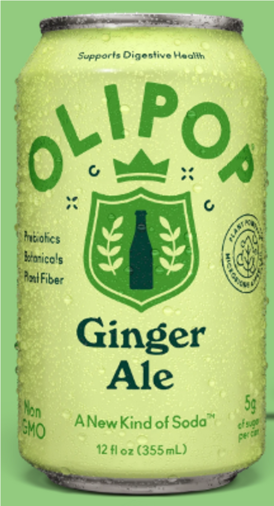 OLIPOP Ginger Ale Soda