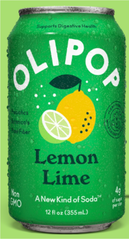 OLIPOP Lemon Lime Soda