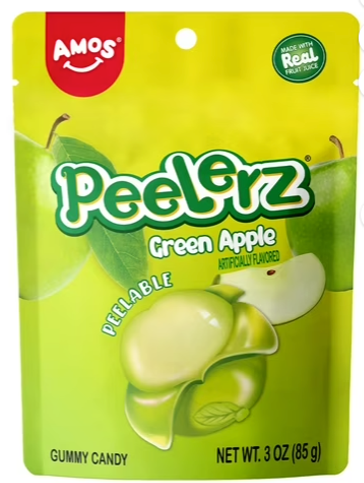 PEELERZ Green Apple Peelable Gummy Candy
