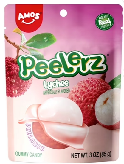 PEELERZ Lychee Peelable Gummy Candy