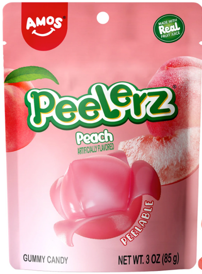 PEELERZ Peach Peelable Gummy Candy